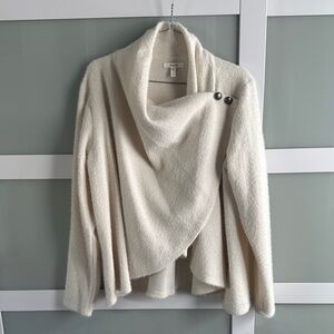 Maurices Cream Button-Detail Cardigan